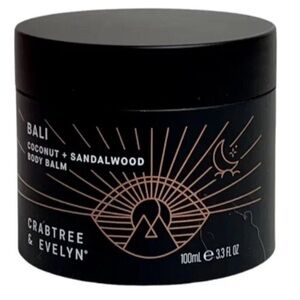 Crabtree & Evelyn Bali COCONUT & SANDALWOOD Body Balm 3.3 oz